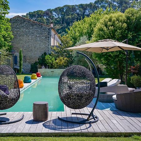 Villa Mas Bleu à Sommières Extérieur photo