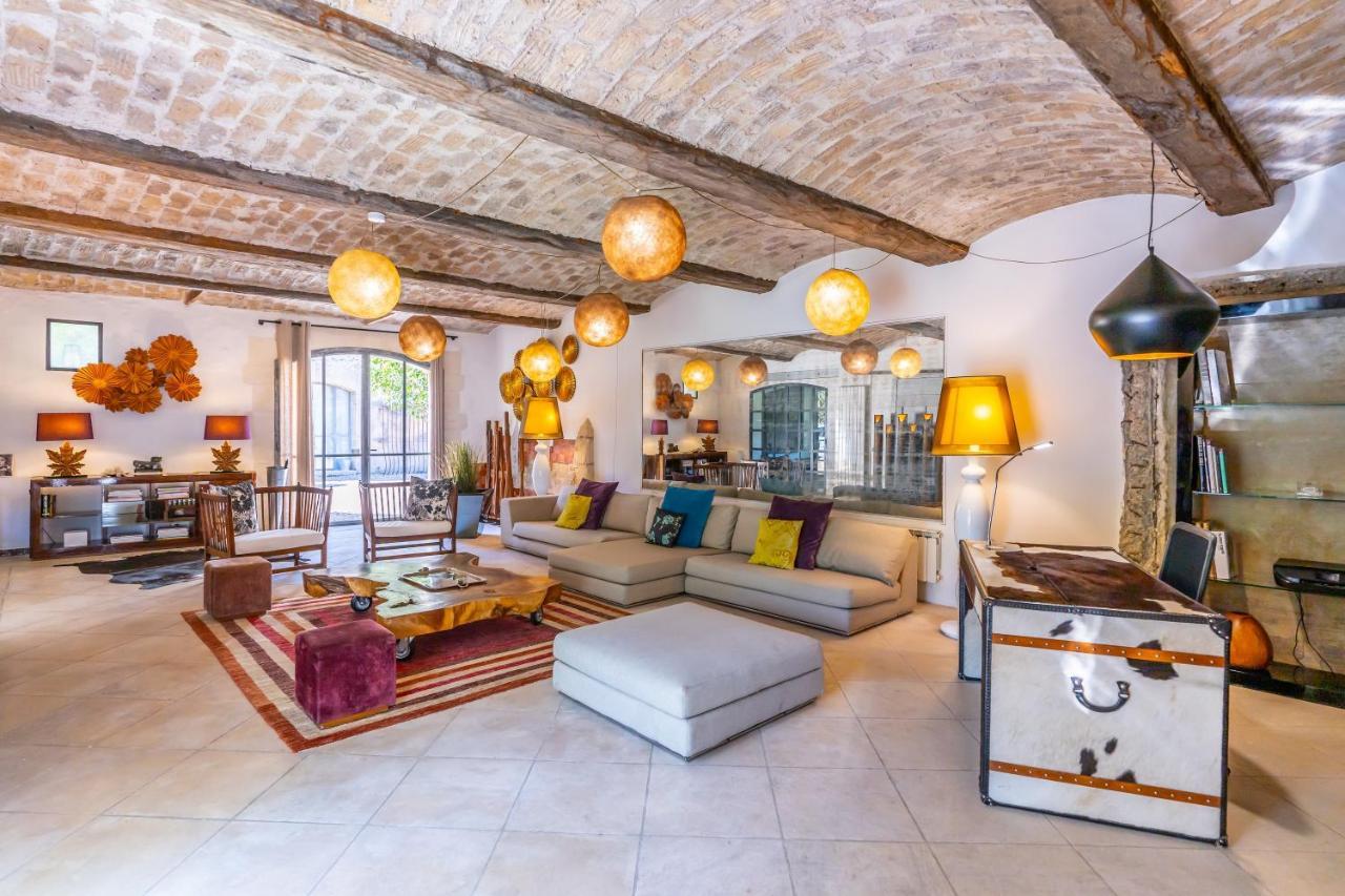 Villa Mas Bleu à Sommières Extérieur photo