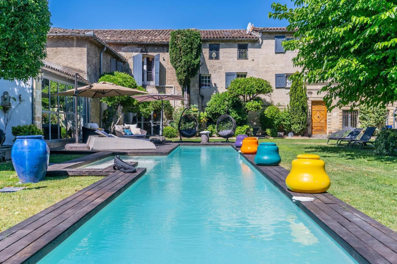 Villa Mas Bleu à Sommières Extérieur photo