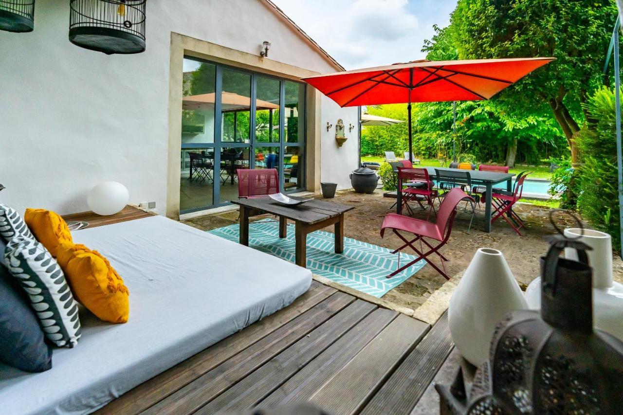Villa Mas Bleu à Sommières Extérieur photo