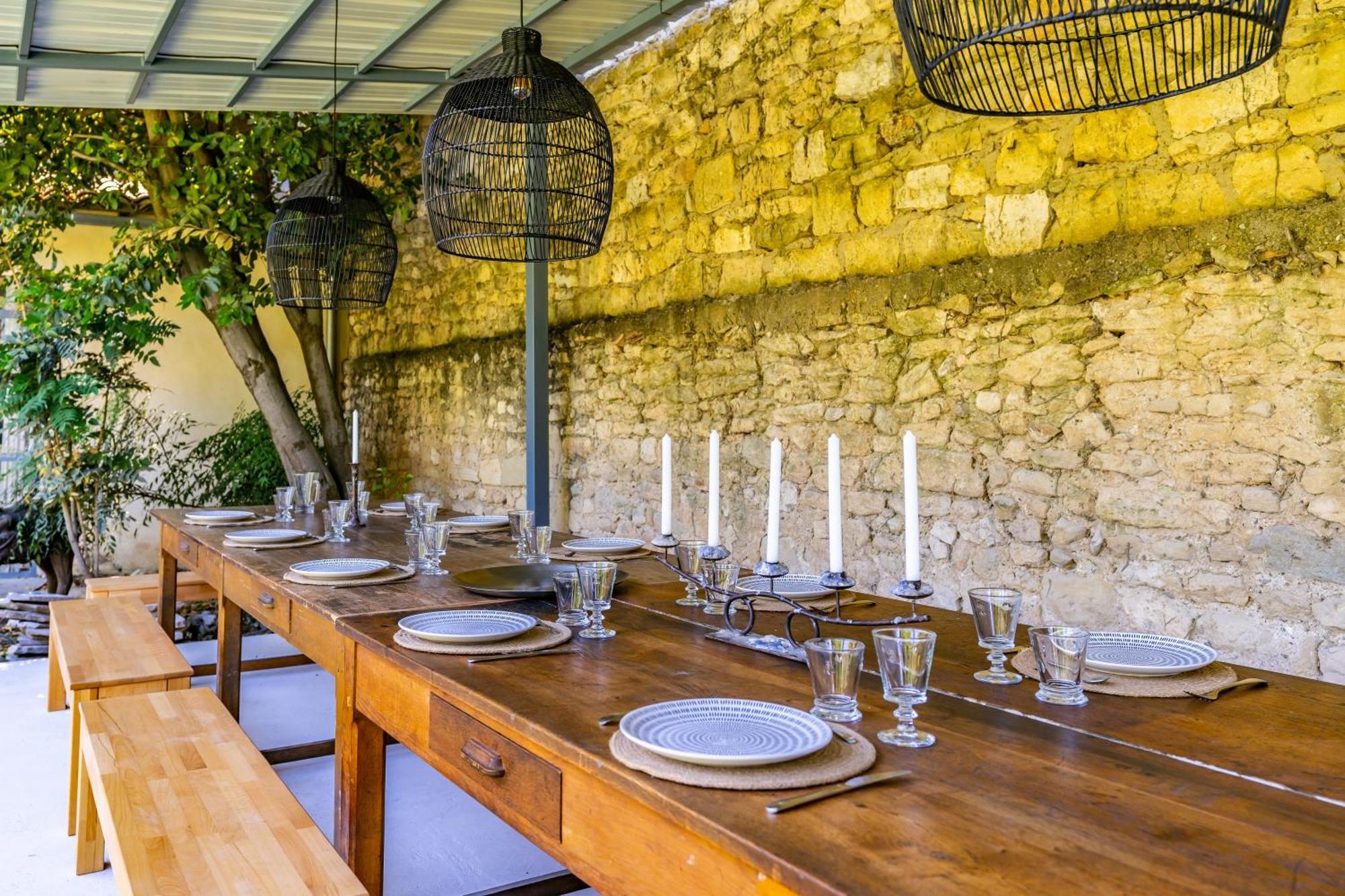 Villa Mas Bleu à Sommières Extérieur photo