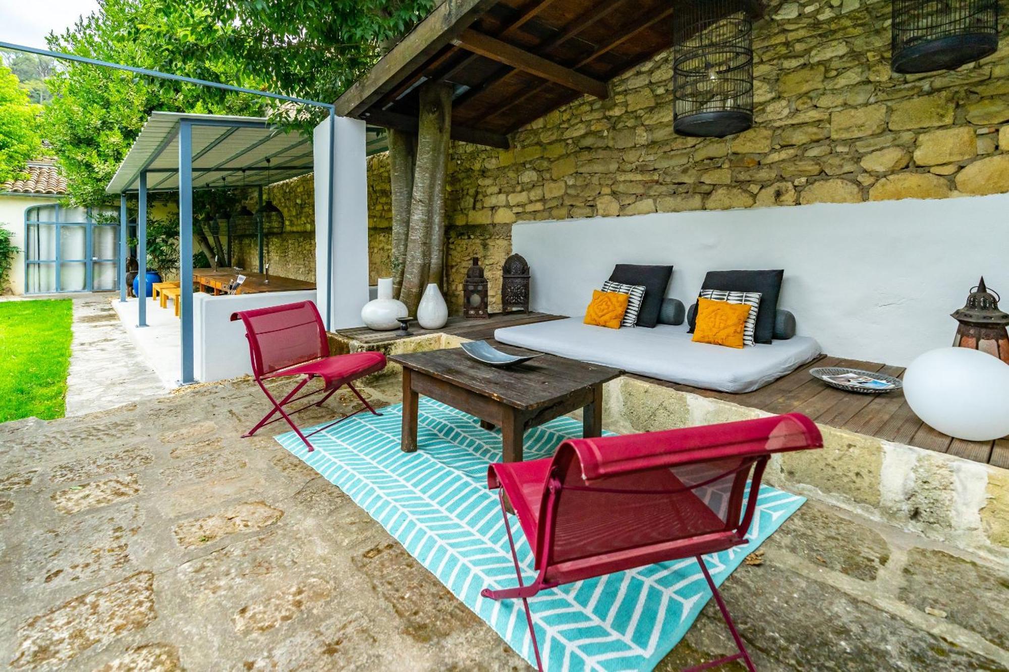 Villa Mas Bleu à Sommières Extérieur photo