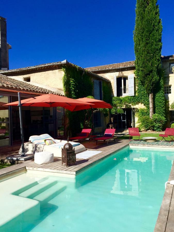 Villa Mas Bleu à Sommières Extérieur photo
