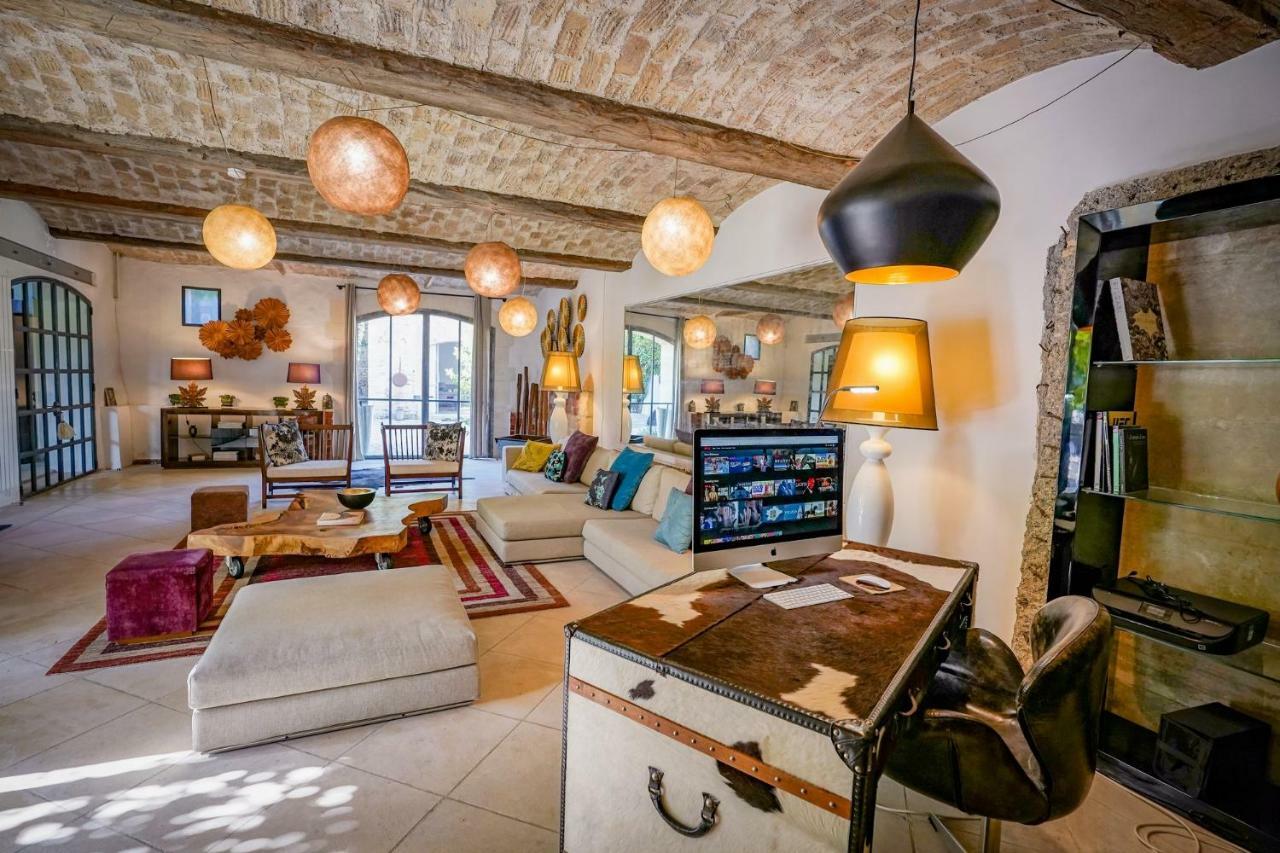 Villa Mas Bleu à Sommières Extérieur photo