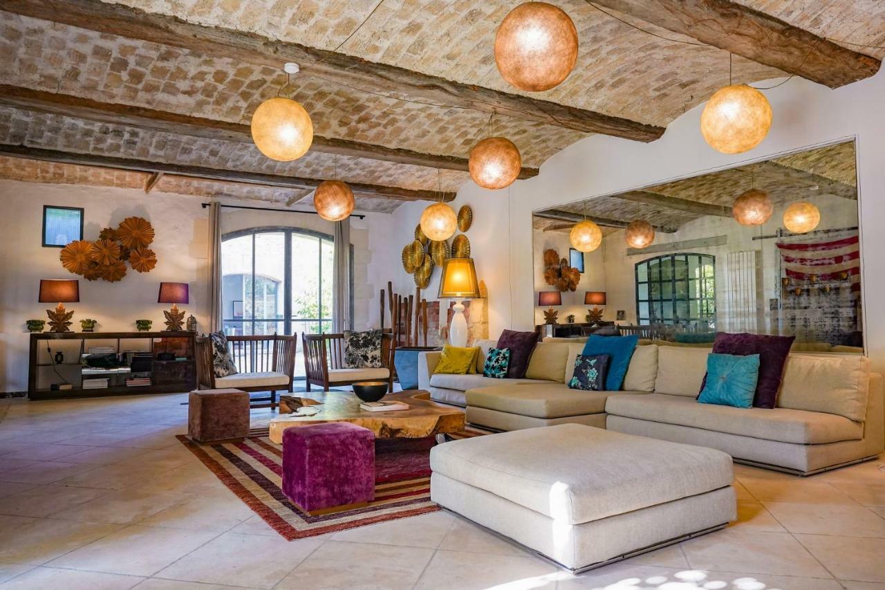 Villa Mas Bleu à Sommières Extérieur photo