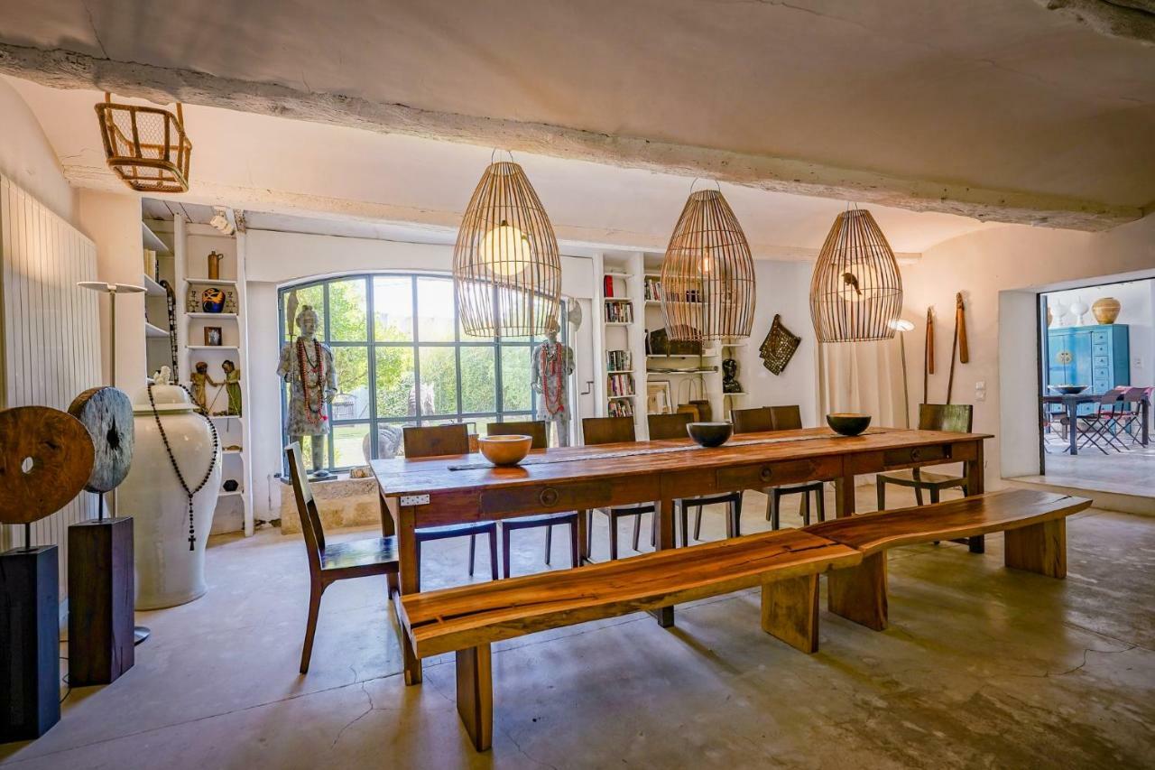 Villa Mas Bleu à Sommières Extérieur photo