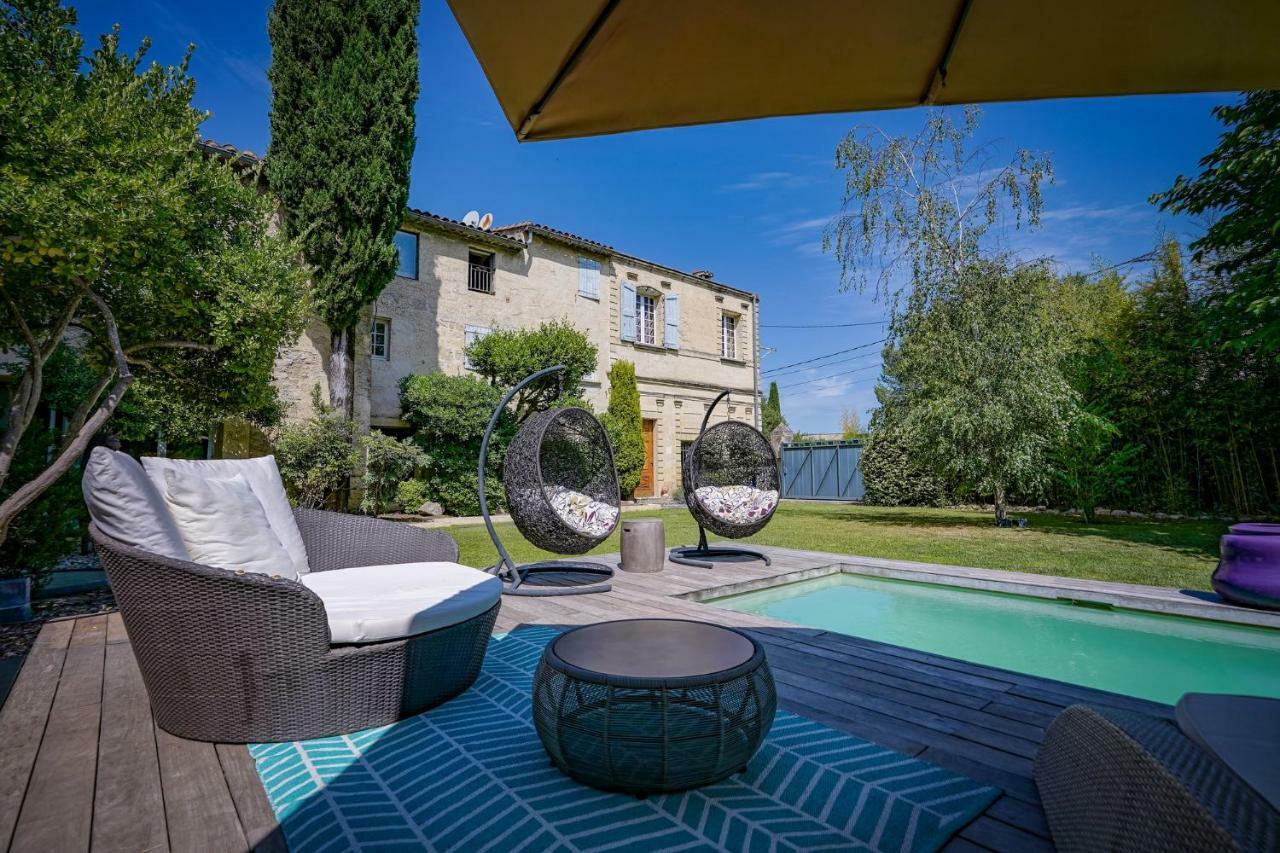 Villa Mas Bleu à Sommières Extérieur photo